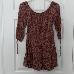 AE pink cheetah dress